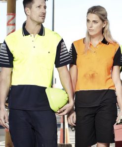 MENS HI VIS ZONE POLO