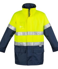 MENS HI VIS WATERPROOF LIGHTWEIGHT JACKET