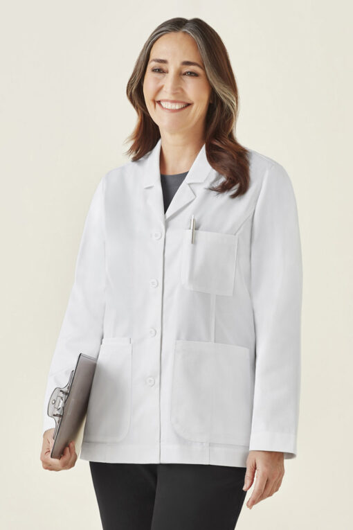 Hope Womens Cropped Lab Coat