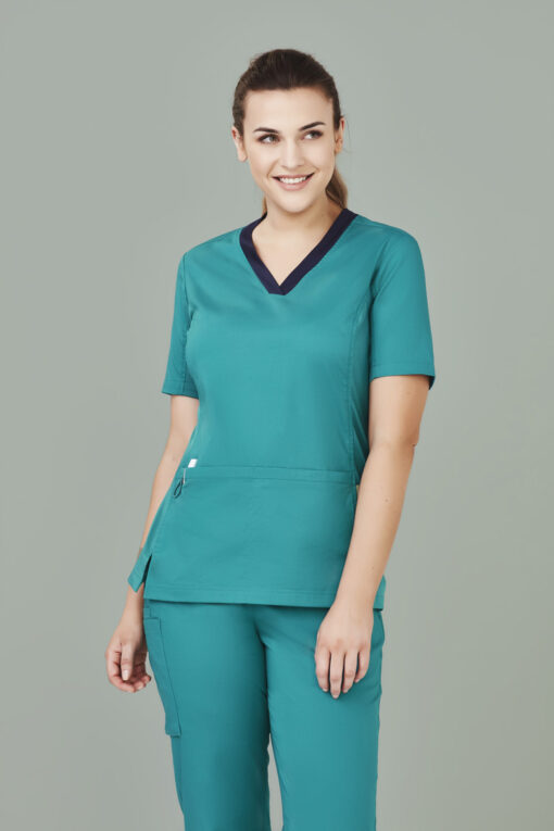 Riley Womens V-Neck Scrub Top