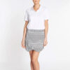 Tiered Stripe Skort