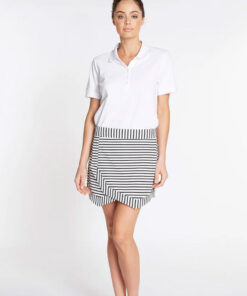 Tiered Stripe Skort